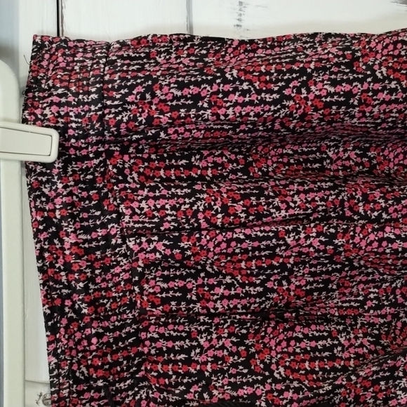 LOFT Multi Floral Elastic Waist Drawstring Shorts Size XL - Picture 2 of 9